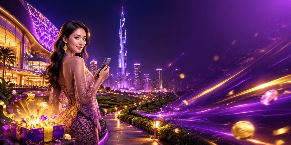 Pusat kasino mudah alih di Kuala Lumpur dengan suasana moden dan ceria